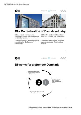CAPÍTULO III. D. C. T. Skov, Patronal




                                    III.Documentación recibida de las personas entrevistadas
 