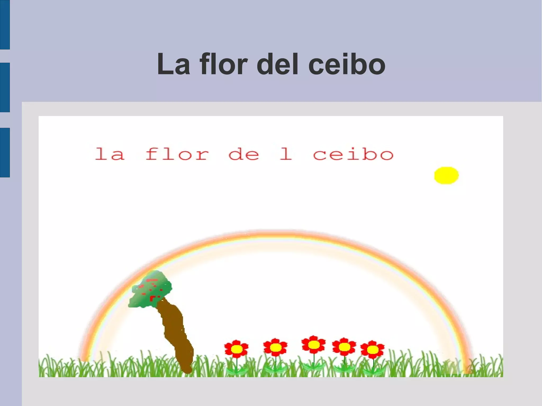 La flor del ceibo
