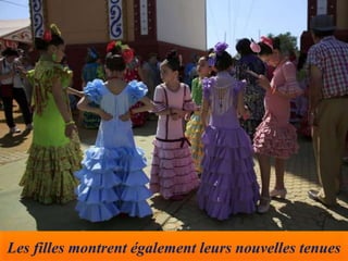 Les filles montrent également leurs nouvelles tenues
 