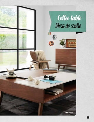 Coffee table 
Mesa de centro 
> NUT Collection 
11 
 