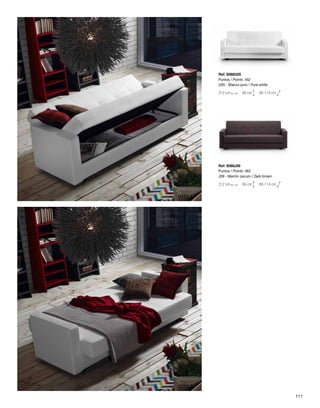 Ref: S088U05 
Puntos / Points: 452 
U05 - Blanco puro / Pure white 
212 cm 86 cm 88-114 cm 
Ref: S088J09 
Puntos / Points: 463 
J09 - Marrón oscuro / Dark brown 
212 cm 86 cm 88-114 cm 
111 
 