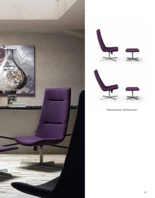 *Butaca basculante / Reclining armchair 
41 
 