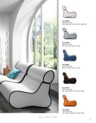 Ref: S106EP01 
Puntos / Points: 365 
EP05 - Blanco puro / Pure white · EP01- Negro / Black 
Ref: S103RI26 
Puntos / Points: 325 
RI03 - Gris / Grey · RI26 - Azul / Blue 
Ref: S102RI03 
Puntos / Points: 325 
RI26 - Azul / Blue · RI03 - Gris / Grey 
Ref: S104RI13 
Puntos / Points: 325 
RI01 - Negro / Black · RI13 - Naranja / Orange 
Ref: S105RI01 
Puntos / Points: 325 
RI13 - Naranja / Orange · RI01- Negro / Black 
78 cm 64-86 cm 103 cm 
7 
 