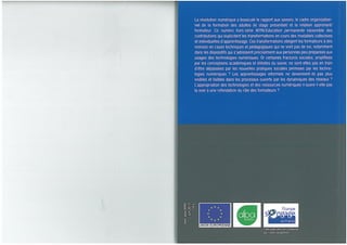 La formation à l'épreuve du numérique 