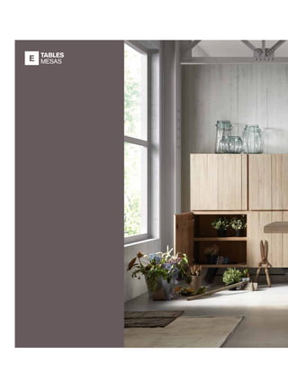 E TABLES
MESAS
 