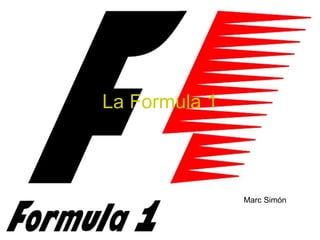 La Formula 1 Marc Simón 