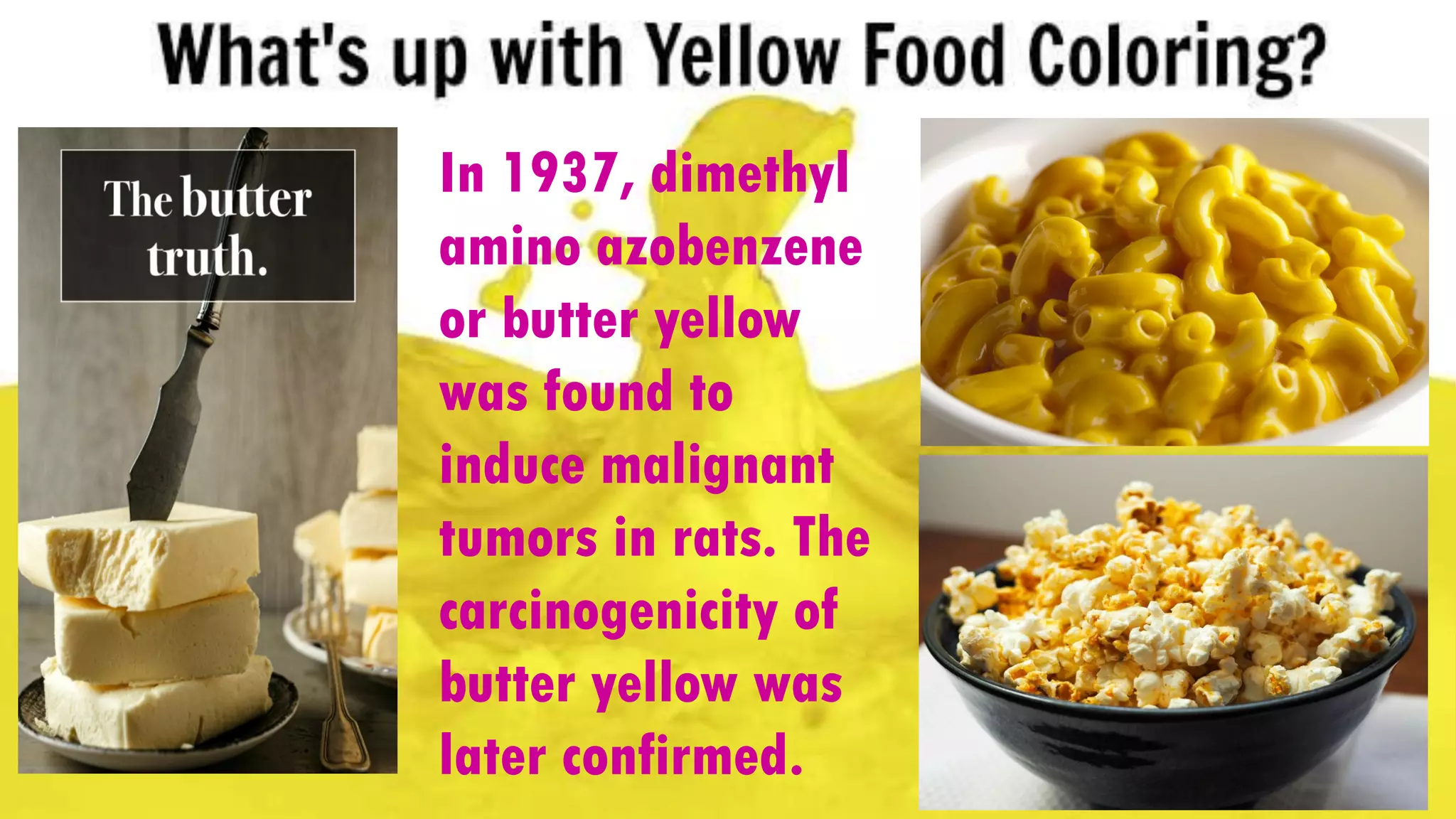 food coloring agents PPT