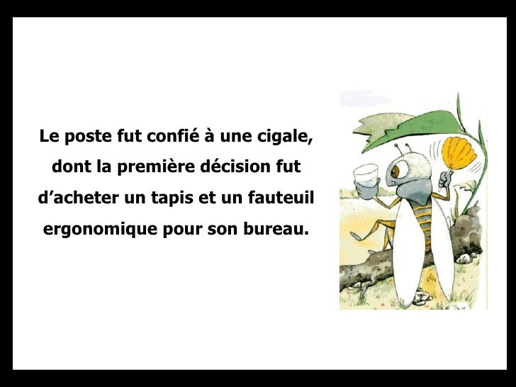 La Cigale Et La Fourmi Parodie