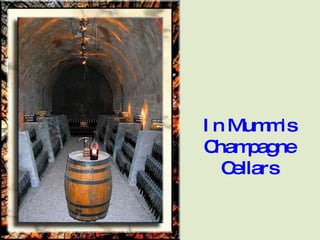 In Mumm's Champagne Cellars 