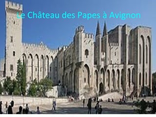 Le Château des Papes à Avignon
 