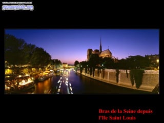 Bras de la Seine depuis l'Ile Saint Louis 