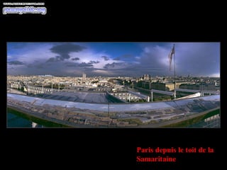 Paris depuis le toit de la Samaritaine 