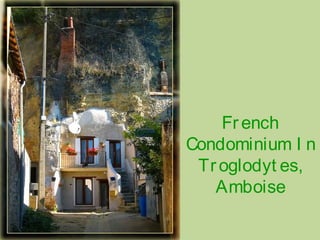 Fr ench
Condominium I n
Troglodyt es,
Amboise
 