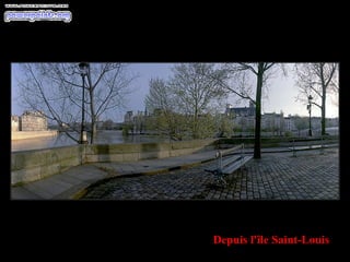 Depuis l'île Saint-Louis 