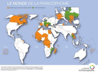 La francophonie dans le monde 