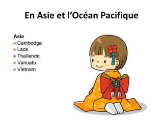 En Asie et l’Océan Pacifique
 