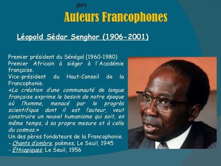 La francophonie présentation powerpoint mars 2011 La francophonie présentation powerpoint mars 2011