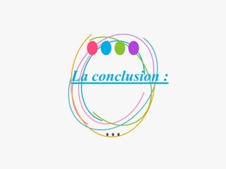 La conclusion :
 