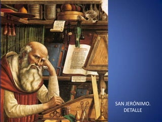 TRÍPTICO DE MÈRODE. DETALLE DEL PANEL CENTRAL