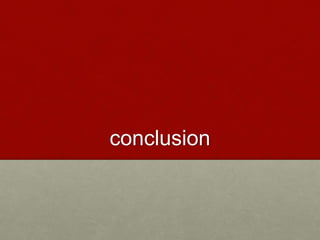 conclusion
 