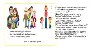 la familia -funciones que cumple y cuales son los tipos de familia que ...