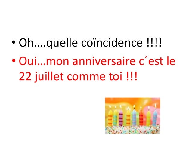 La Fete D Anniversaire