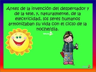 La funcion de la luz natural y artificial