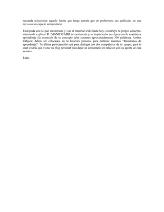 La funcion pedagógica de la evaluación