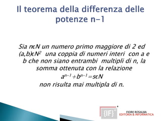 La funzione dei numeri primi | PPT