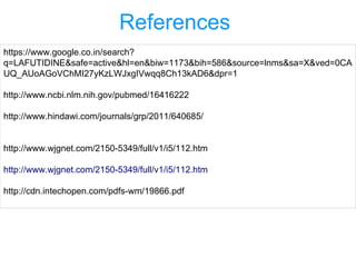 References
https://www.google.co.in/search?
q=LAFUTIDINE&safe=active&hl=en&biw=1173&bih=586&source=lnms&sa=X&ved=0CA
UQ_AUoAGoVChMI27yKzLWJxgIVwqq8Ch13kAD6&dpr=1
http://www.ncbi.nlm.nih.gov/pubmed/16416222
http://www.hindawi.com/journals/grp/2011/640685/
http://www.wjgnet.com/2150-5349/full/v1/i5/112.htm
http://www.wjgnet.com/2150-5349/full/v1/i5/112.htm
http://cdn.intechopen.com/pdfs-wm/19866.pdf
 