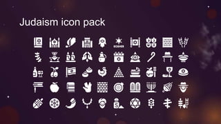 Judaism icon pack
 