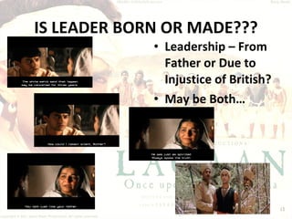 IS LEADER BORN OR MADE??? Leadership – From Father or Due to Injustice of British? May be Both… 