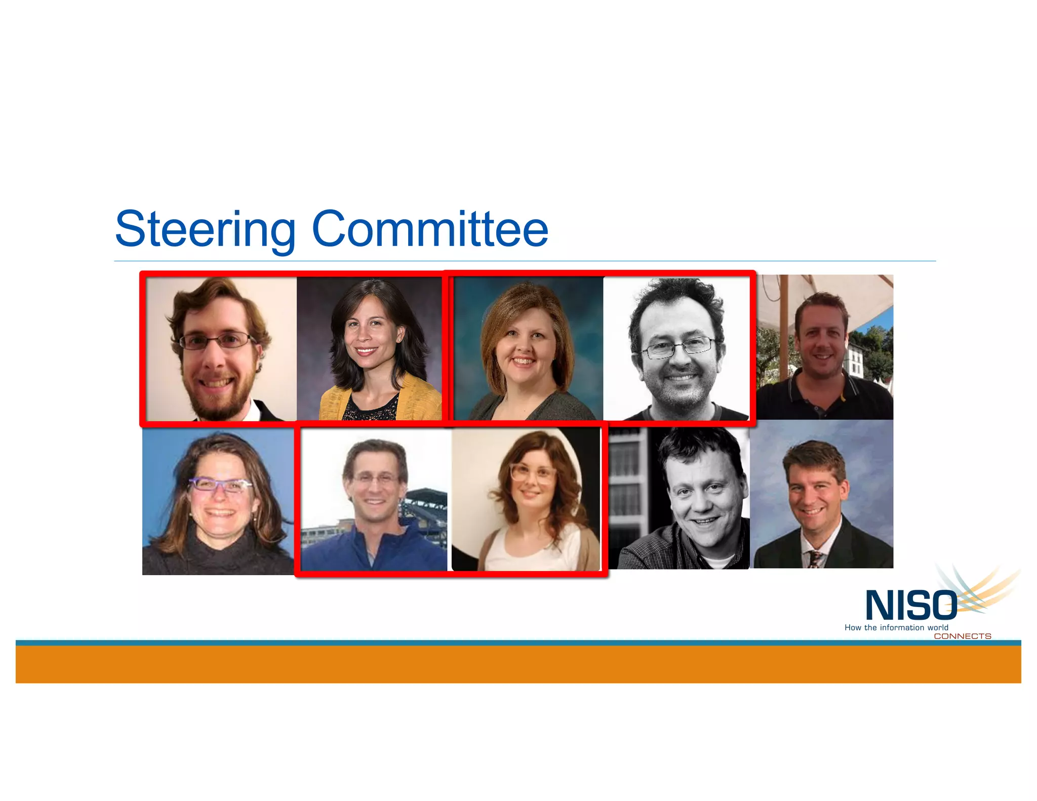 Steering Committee
 