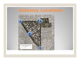 Gateway Locations
 