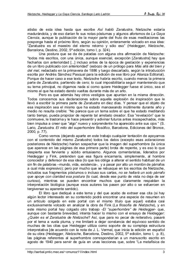 nietzsche gaya ciencia odio nietzsche gaya ciencia odio