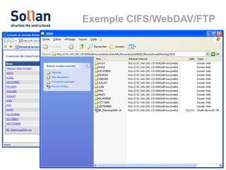 Exemple CIFS/WebDAV/FTP

 