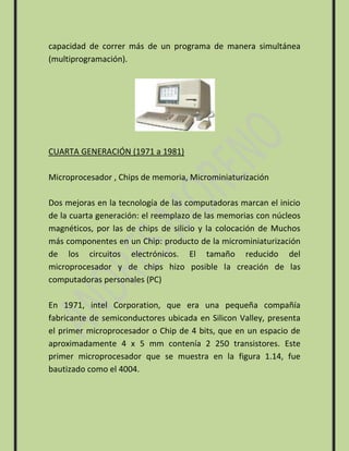 La generacion de las computadoras y la realidad aumentada | PDF