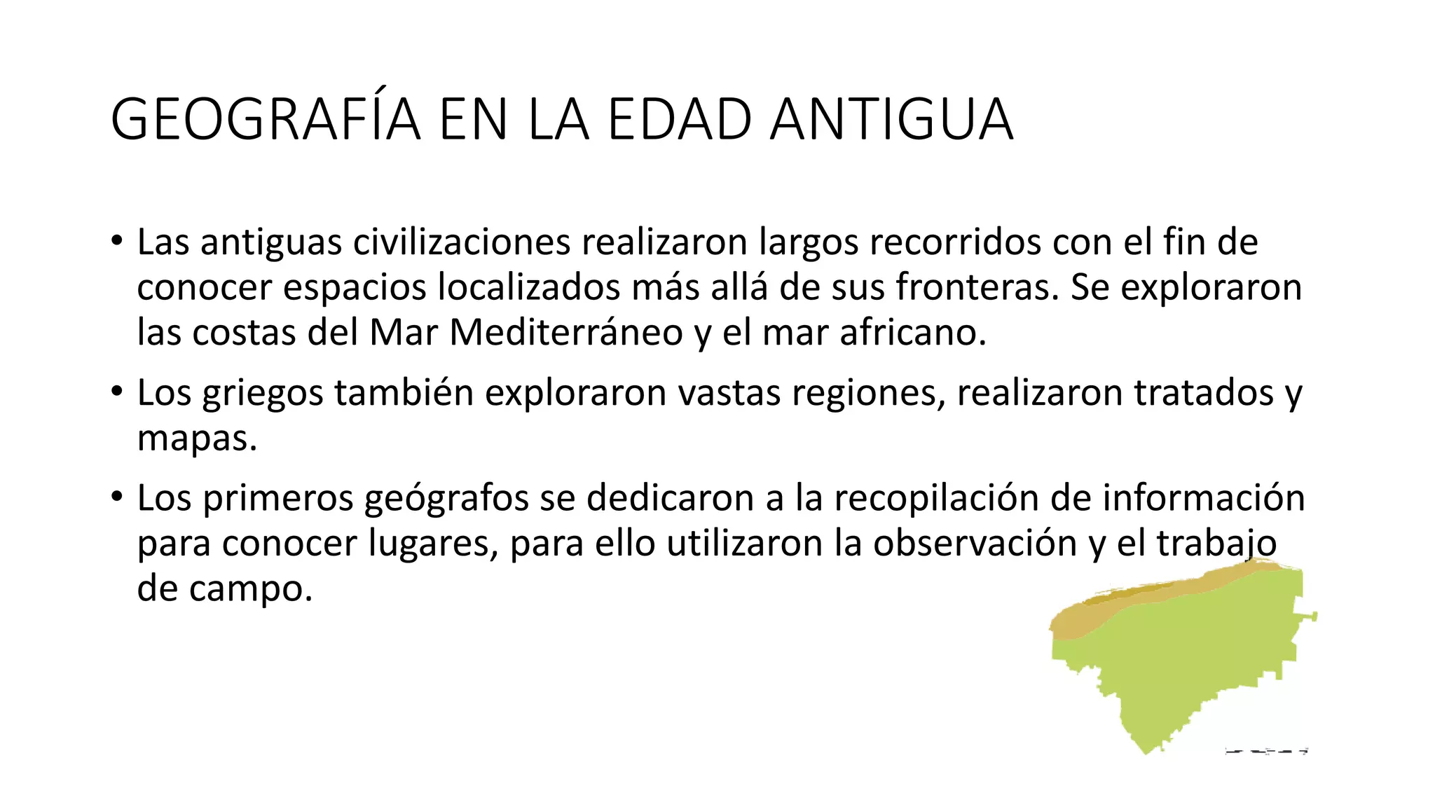 La geografía en la edad antigua | PPTX