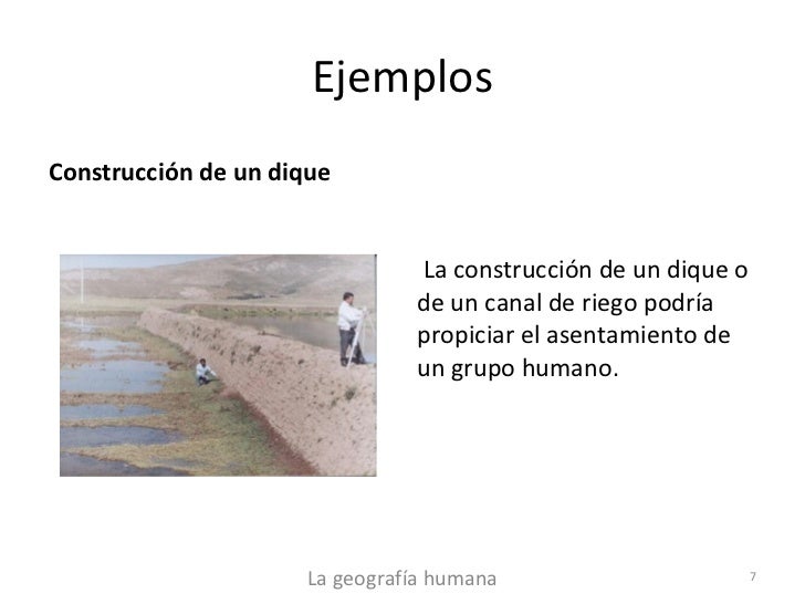 La geografía humana