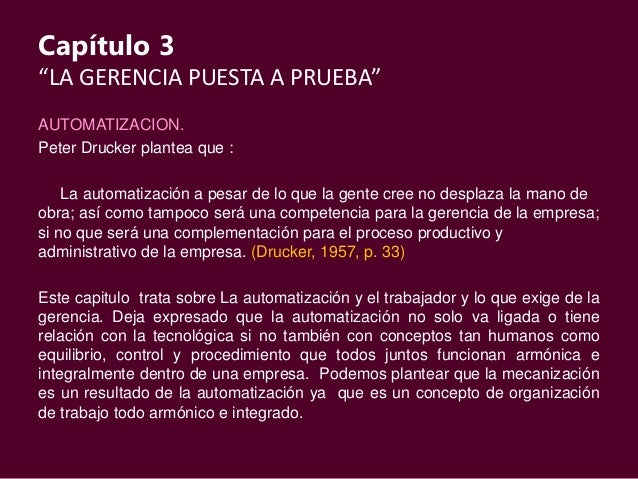 La gerencia de empresas por Peter Drucker