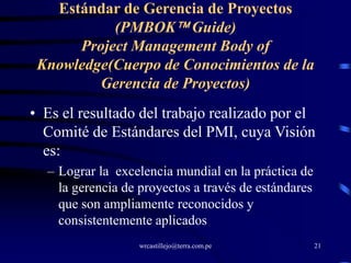 LA GERENCIA DE PROYECTOS EN CONSTRUCCION minimizado.ppt