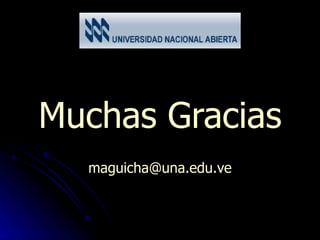 Muchas Gracias [email_address] 