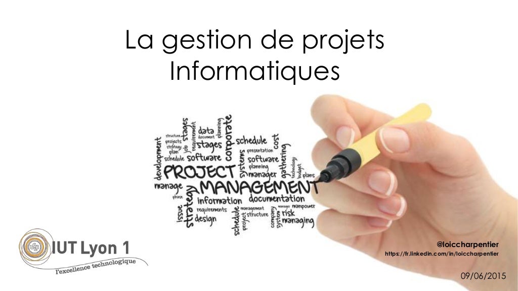 La gestion de projet informatique 2015