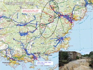 50
Préfecture de
la zone sud
Présentation ENTPE 28 janvier 2011
Hyères 15/06 - 16H45 : Hélico
GD 4 treuillages
Taradeau- Les Arcs 15/06 - 16H38 :
D83 8 treuillages dont 5 secourus
 
