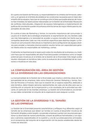 La gestión de la diversidad en las empresas españolas (2009)