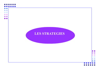 LES STRATEGIES
 