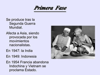 El Reparto de Asia China fue un caso especial. 