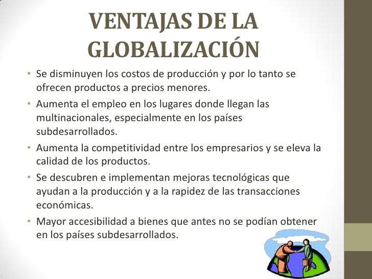 La globalizacion economica