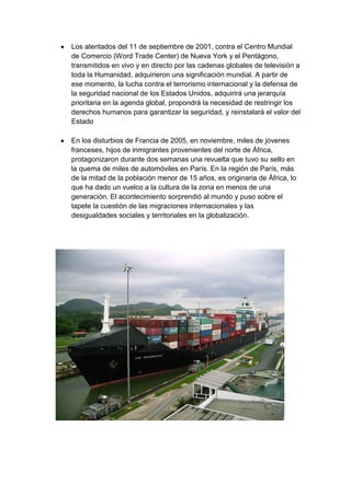 La globalizacion ensayo