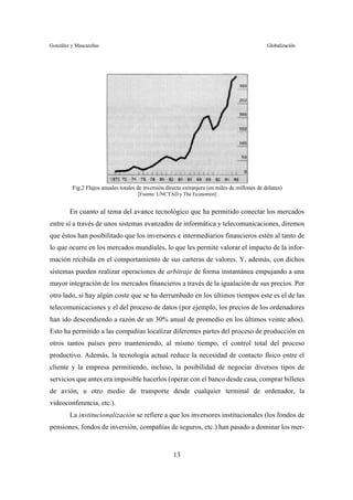 La globalizacion y los mercados financieros | PDF